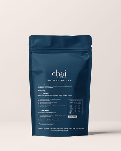 Organic Black Sticky Chai